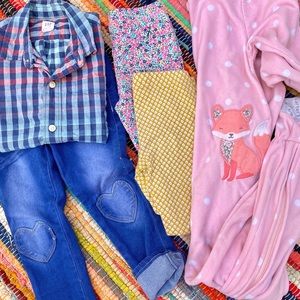 Girls 5T Fall Lot / Bundle of Five